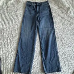 UNIQLO ユニクロ ワイドストレート ジーンズ 23
