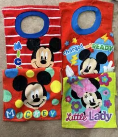 【新品】ベビー エプロン お食事エプロン おりこうタオル 4枚