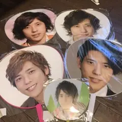 二宮和也 うちわ 5点セット