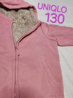 UNIQLO ピンク パーカー 130