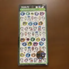 【正規品】スヌーピー ボンボンドロップシール ミニ スヌーピー&きょうだいたち
