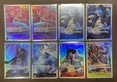 クザン、センゴク、キッド、ドフラミンゴ、ロー　SR 計8枚