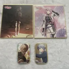 プロセカ ビビバス Vivid Bad SQUAD 色紙 スクエア缶バッジ