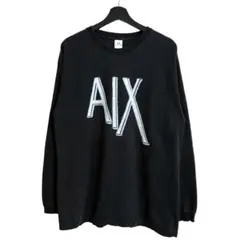 90s ARMANI ビックロゴプリントロンT ジョルジオ 名作 GIORGIO