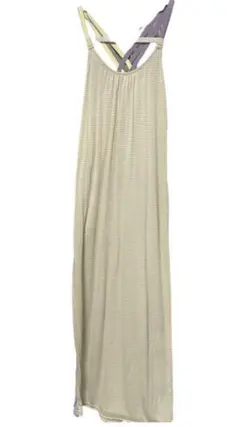 バッククロス ボーダーマキシワンピース