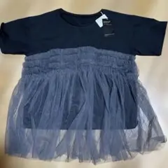 ナイスクラップ　チュールフリルドッキングTシャツのサムネイル