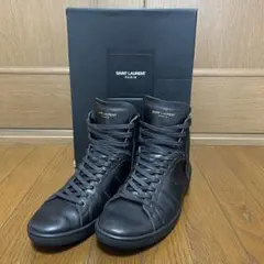 SAINT LAURENT SL18H ブラックスニーカー 43(28.5cm)