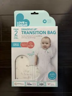 スワドルアップ ステージ2 Mサイズ トランジションバッグ ライト 春夏秋向け