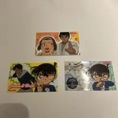 名探偵コナンステッカー 3枚セット
