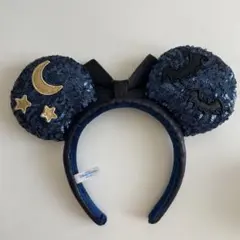 ディズニー スパンコール　カチューシャ　2023年　ハロウィン