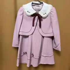 美品 Poupéenne ドレス 115cm 入学式 卒園式 七五三 フォーマル