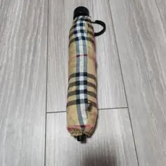 BURBERRY　チェック柄 折りたたみ傘 コンパクト