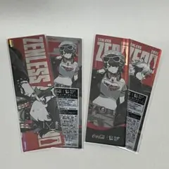 ゼンレスゾーンゼロ　オリジナルレーザーチケット　２種2枚ずつ