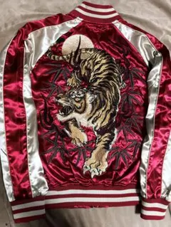 未使用 龍神 虎東洋 日本限定 スカジャン vintage サテン unisex