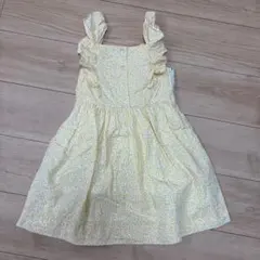 ポロラルフローレン　ノースリーブワンピース　黄色　小花柄　サイズ120