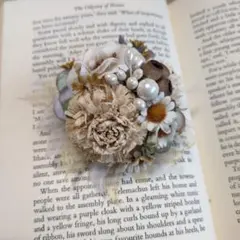 ハンドメイド　 コサージュ