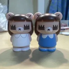 コレサワ　れ子ちゃん　ソフピマスコット2体セット