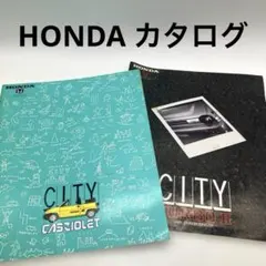 HONDA CITY CABRIOLET TURBOⅡ シティ カタログ 当時物のサムネイル