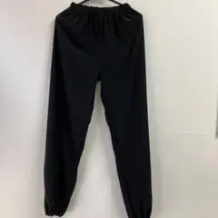 新品太極拳パンツ　光沢無し黒　Ｌサイズ