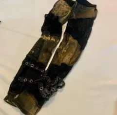 激レア 00s h.NAOTO +noise アームカバー ムラ染め ハトメ