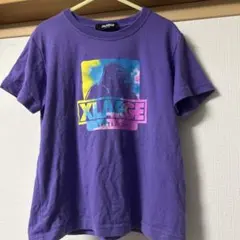 XLARGE パープル ゴリラプリント Tシャツ 120
