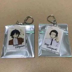 文豪ストレイドッグス　アクリルキーホルダー　出張　江戸川乱歩　坂口安吾