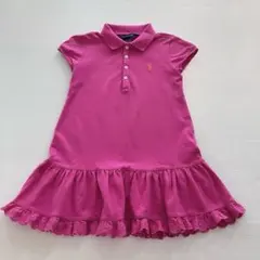 RALPH LAUREN ポロワンピース ピンク 5のサムネイル