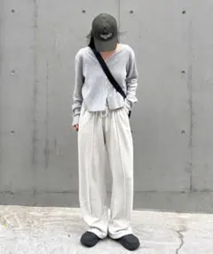 【COLONY 2139】ドロストスウェットパンツ アイボリー