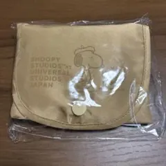 新品未開封　日本生命　ニッセイ　USJ スヌーピー ふた付きエコバッグ