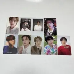 BTS バンタン　ジン　JIN トレカ　まとめ　9枚セット　公式