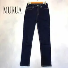 MURUA ムルーア スキニー デニムパンツ 紺のサムネイル