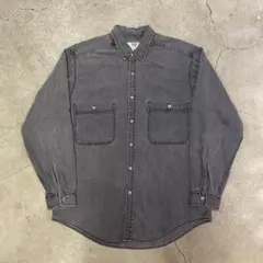 Levi's ウエスタンシャツ ブラックデニム 90s 刻印 カウボーイ - メルカリ