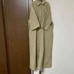 AZUL アズールバイマウジー　シャツワンピース　ロングワンピース