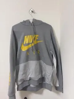 Nike NIKE AIR パーカー グレー/イエロー