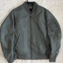 「美品」✨UNIQLO ユニクロ　MA-1　ジャケット　Mサイズ　カーキ