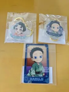 鬼滅の刃　鬼滅　花火大会　くじ　アクリルチャーム　セット