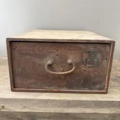 木製アンティーク引き出しボックス