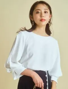 ジャスグリッティー◆シアーブラウス