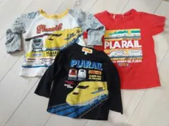 プラレール Tシャツ 3枚セット