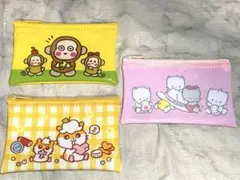 サンリオキャラクターズ　フラットポーチ