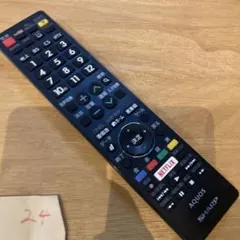 SHARP AQUOS テレビ用リモコンGB215SA
