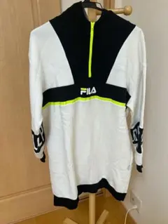 FILA ジップアップワンピース フード付き