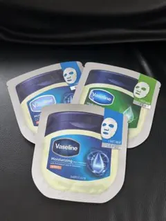 Vaseline シートマスク 3枚セット 保湿 水分補給のサムネイル