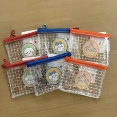 ちいかわ　ミニメッシュポーチ　全3種　6個セット　キャンドゥ　ダイソー　セリア