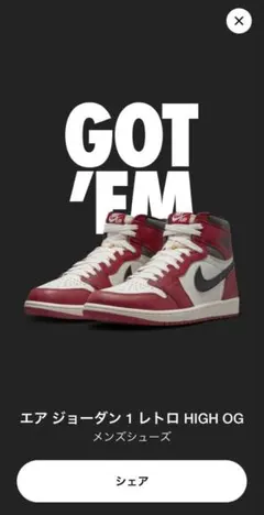NIKE Air Jordan 1 Chicago エアジョーダン 1 シカゴ