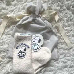 【新品】GELATO PIQUE ジェラートピケ　スヌーピー ルームソックス