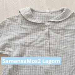 ☆SamansaMos2 Lagomサマンサモスモス☆セーラーカラーワンピース☆