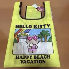 日焼けキティエコバッグ ハローキティサンリオ Hello Kitty 折りたたみ