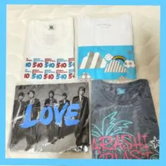 【未開封】嵐 ツアーTシャツ 4枚まとめ売り バラ売り可 2点以上