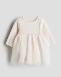 【H&M】50cmボディスーツ付きチュールスカートワンピース